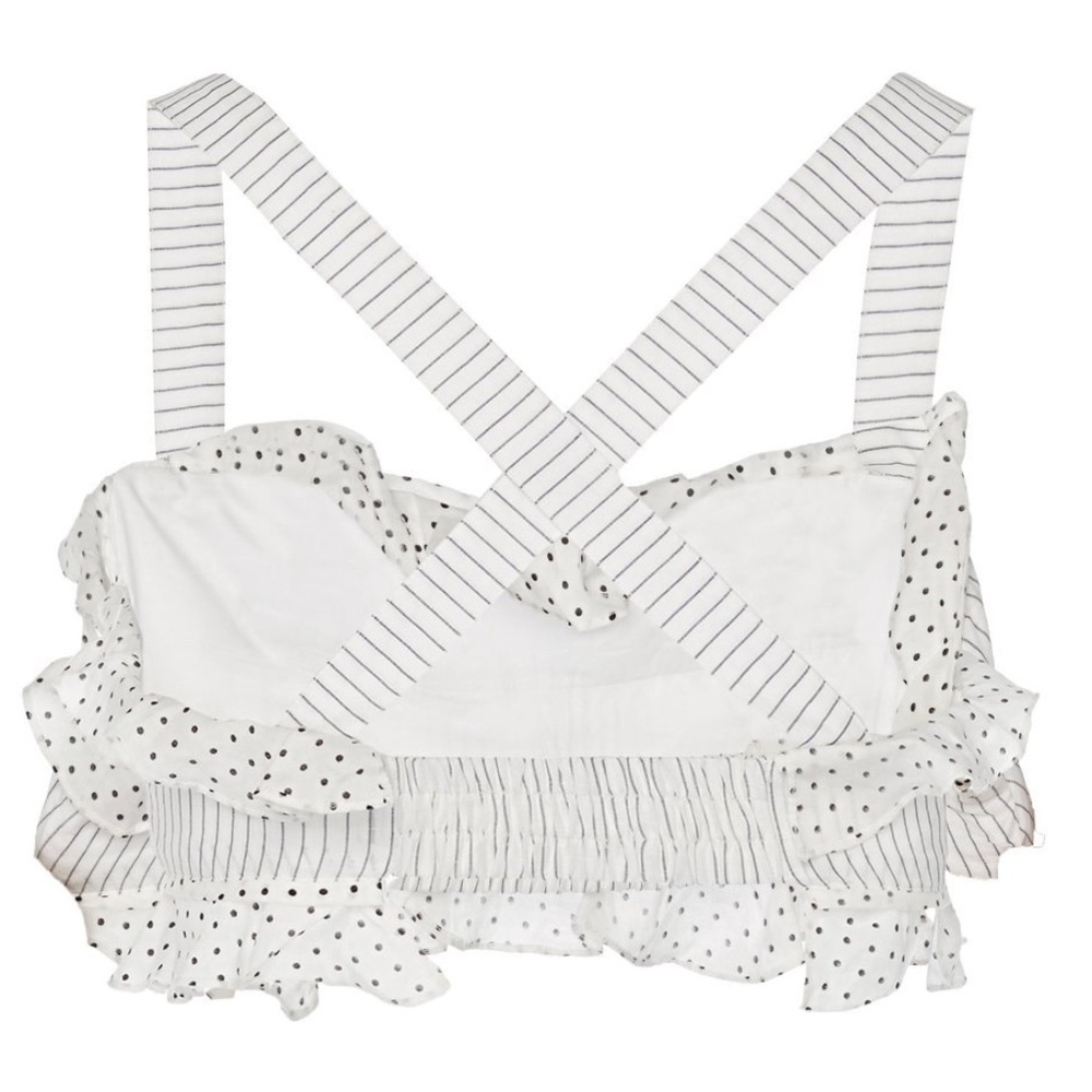 Rahul Mishra Ruffled Crop Top - Picture 3 of 3
